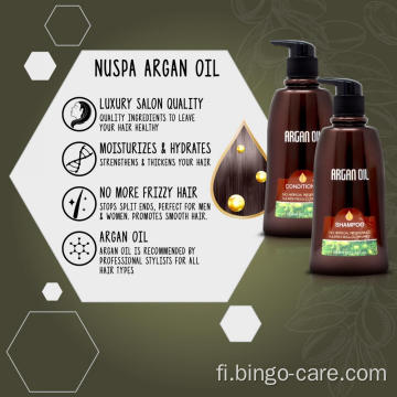 Sulfaattiton korjaava Anti Frizzy Argan Oil -hoitoaine